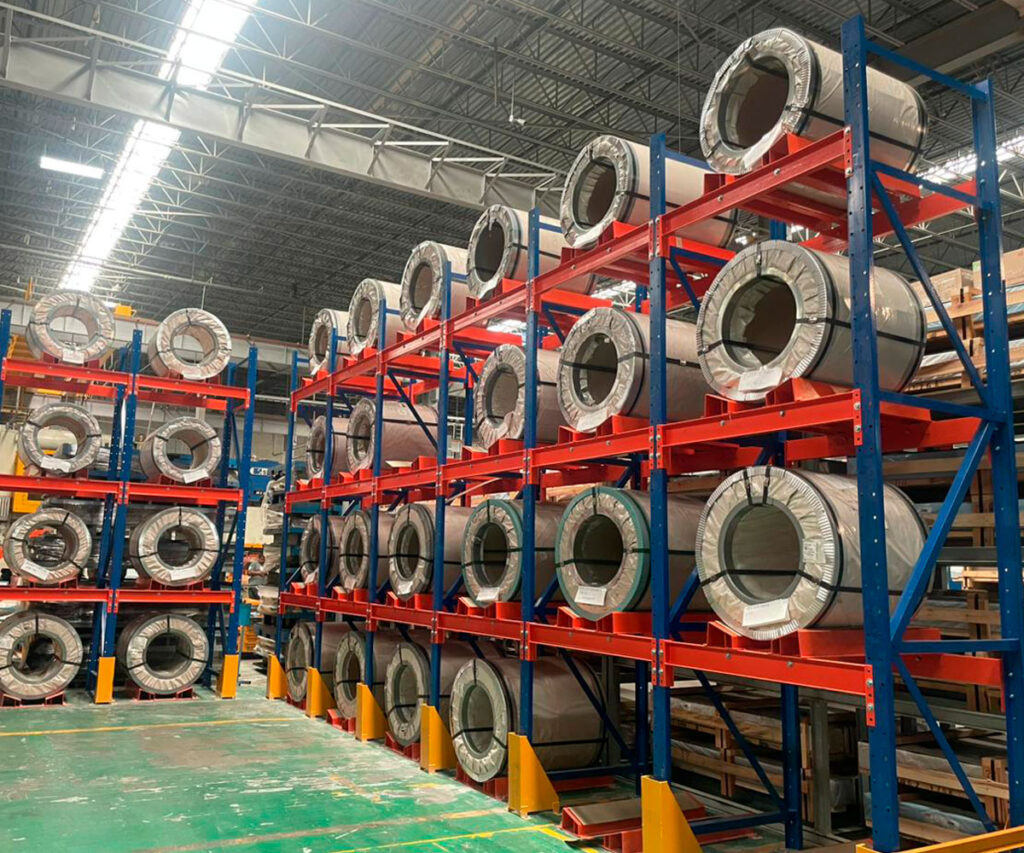 Estanterías para bobinas